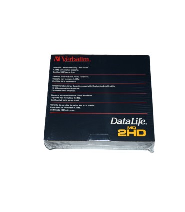 Caja disquetes 5 1/4 HD Verbatim