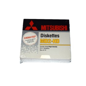 Caja disquetes 5 1/4 HD Mitsubitshi