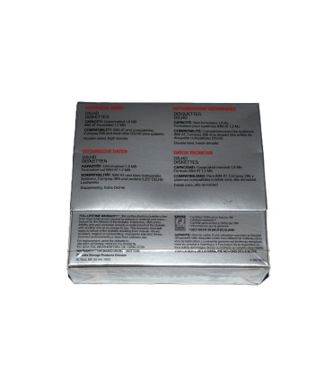 Caja disquetes 5 1/4 HD 3M + 1 color