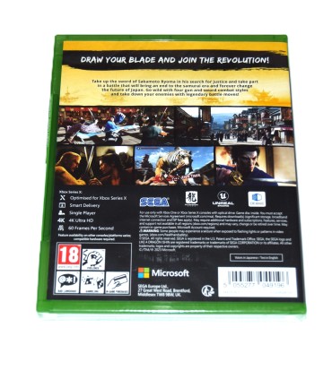Juego Xbox One Like a Dragon: Ishin! (nuevo)