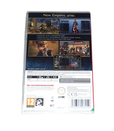 Juego Switch Dynasty Warriors 9 Empire (nuevo)