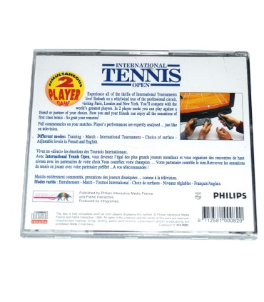 Juego CDi International Tennis Open (segunda mano)