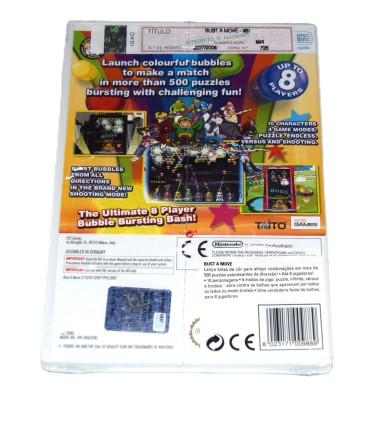 Juego Wii Bust a Move (nuevo)