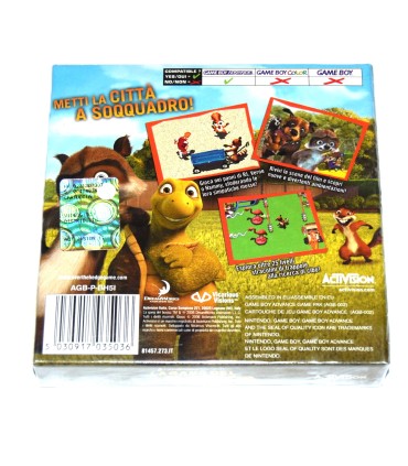 Juego GameBoy Advance Vecinos Invasores (nuevo)