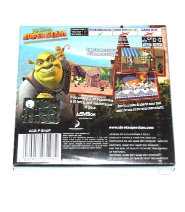 Juego GameBoy Advance Shrek SuperSlam (nuevo)
