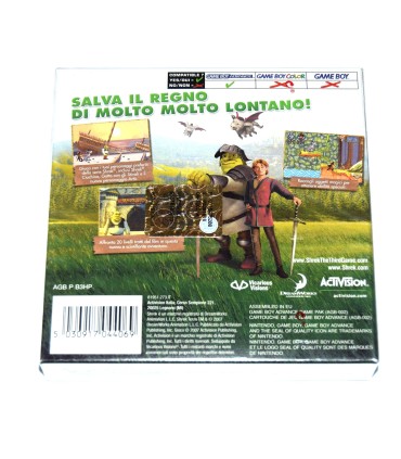 Juego GameBoy Advance Shrek Tercero (nuevo)