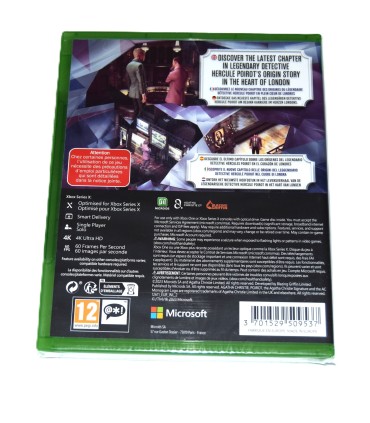 Juego Xbox One Agatha Christie Hercule Poirot: The London Case (nuevo)