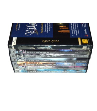 Outlet lote 7 juego PC (segunda mano)
