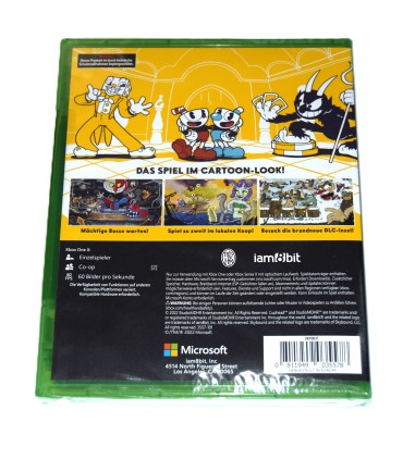 Juego Xbox One Cuphead (nuevo)
