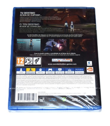 Juego Playstation 4 Sword Art Online: Fatal Bullet (nuevo)