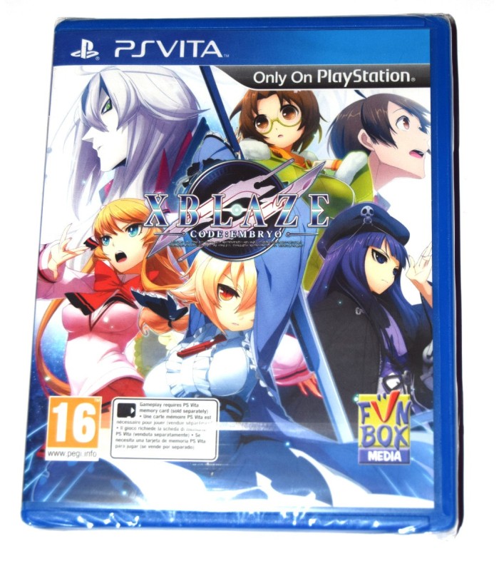 Juego PSVita Xblaze Code:Embryo (nuevo) Juego PSVita Xblaze Code:Embryo (nuevo)