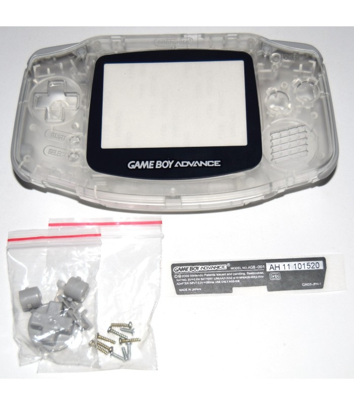 Carcasa GameBoy Advance Transparente Carcasa GameBoy Advance Transparente