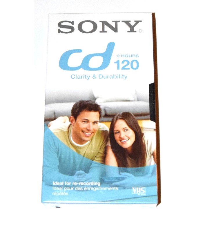Cinta VHS Sony CD120 Cinta VHS Sony CD120