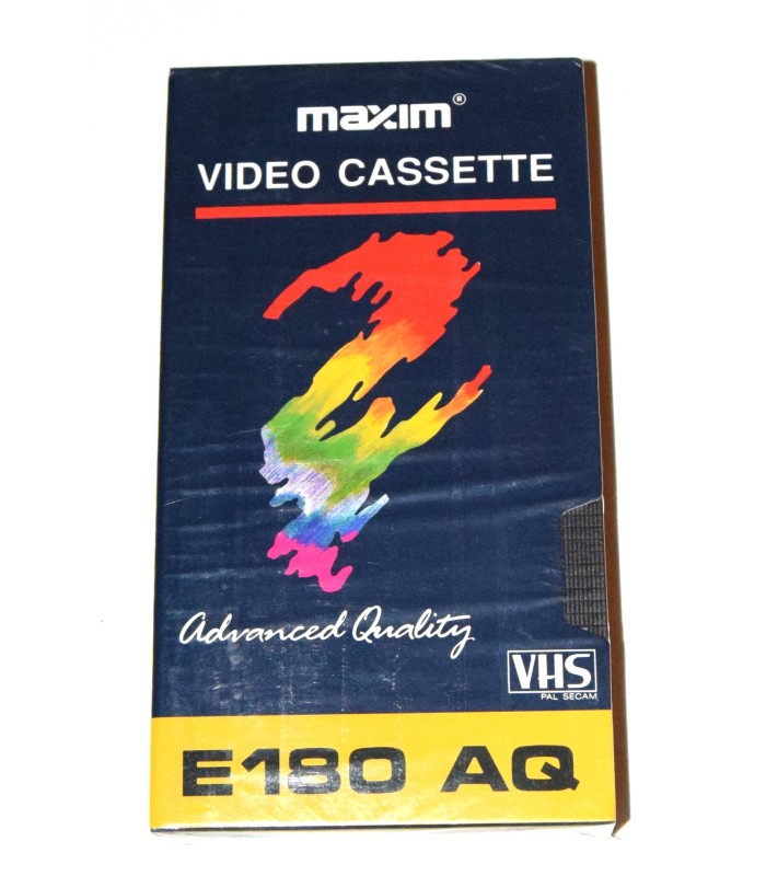Cinta VHS Maxim E180 AQ Cinta VHS Maxim E180 AQ