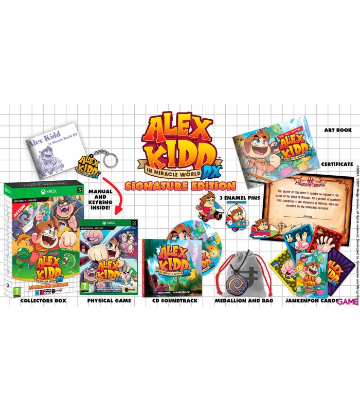 Juego Xbox One Alex Kidd in Miracle World DX Signature Edition Juego Xbox One Alex Kidd in Miracle World DX Signature Edition